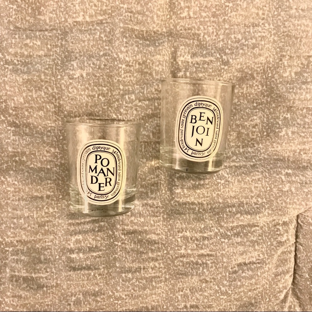 Set of diptyque empty candle holders, 35g/1.2oz.